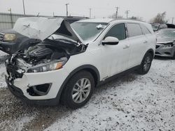 Salvage cars for sale at Magna, UT auction: 2018 KIA Sorento LX