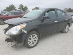 Nissan salvage cars for sale: 2018 Nissan Versa S