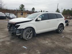 Carros salvage sin ofertas aún a la venta en subasta: 2015 Dodge Journey Crossroad