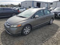 Salvage cars for sale from Copart Vallejo, CA: 2007 Honda Civic LX