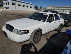 Salvage cars for sale at Albuquerque, NM auction: 2008 Ford Crown Victoria Police Interceptor