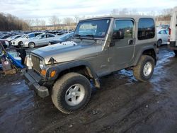 Salvage cars for sale at Marlboro, NY auction: 2004 Jeep Wrangler / TJ Sport