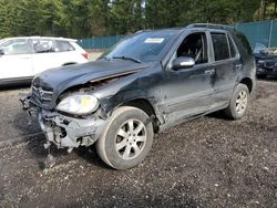 Mercedes-Benz m-Class salvage cars for sale: 2003 Mercedes-Benz ML 350