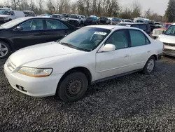 Salvage cars for sale at Portland, OR auction: 2001 Honda Accord LX