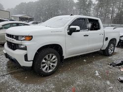 Salvage cars for sale at Seaford, DE auction: 2019 Chevrolet Silverado C1500 Custom