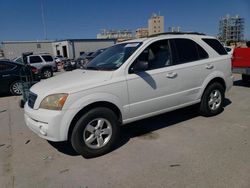 Salvage cars for sale at New Orleans, LA auction: 2006 KIA Sorento EX