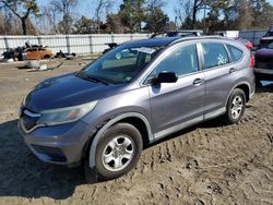 Honda salvage cars for sale: 2016 Honda CR-V LX