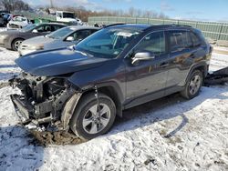 Salvage cars for sale at Duryea, PA auction: 2022 Toyota Rav4 XLE