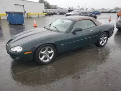 Salvage cars for sale at Vallejo, CA auction: 2000 Jaguar XK8