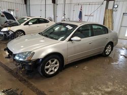 Salvage cars for sale at Franklin, WI auction: 2006 Nissan Altima S