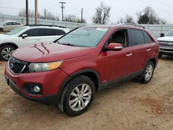 Salvage cars for sale at Oklahoma City, OK auction: 2011 KIA Sorento EX