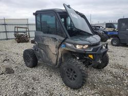 Salvage motorcycles for sale at Appleton, WI auction: 2023 Can-Am Defender Limited Cab HD10