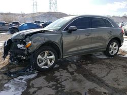 Salvage cars for sale at Littleton, CO auction: 2022 Audi Q3 Premium 40