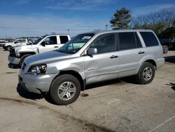 Salvage cars for sale at Lexington, KY auction: 2004 Honda Pilot EXL