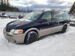 Pontiac Montana salvage cars for sale: 2004 Pontiac Montana Luxury