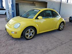 Volkswagen salvage cars for sale: 2002 Volkswagen New Beetle GLS