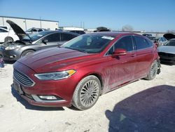 Salvage cars for sale at Haslet, TX auction: 2017 Ford Fusion Titanium