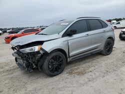 Salvage cars for sale at Houston, TX auction: 2022 Ford Edge SE