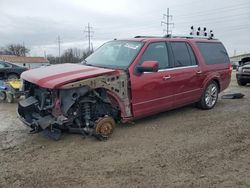 Salvage cars for sale at Columbus, OH auction: 2017 Ford Expedition EL Limited