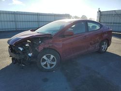 Salvage cars for sale at Assonet, MA auction: 2015 Hyundai Elantra SE