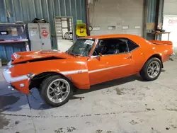 Salvage cars for sale at Eldridge, IA auction: 1968 Chevrolet Camaro SS