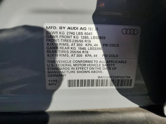 2024 Audi Q4 E-TRON Premium Plus