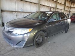 Toyota salvage cars for sale: 2012 Toyota Camry Base