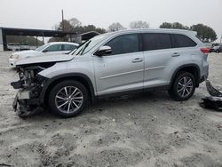 Salvage cars for sale from Copart Loganville, GA: 2019 Toyota Highlander Hybrid