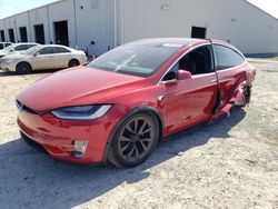 Salvage cars for sale at Jacksonville, FL auction: 2020 Tesla Model X