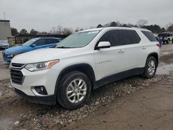 Salvage cars for sale at Florence, MS auction: 2018 Chevrolet Traverse LT