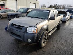 2003 Nissan Frontier Crew Cab XE en venta en Woodburn, OR