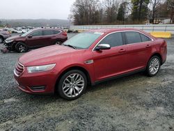 Vehiculos salvage en venta de Copart Concord, NC: 2014 Ford Taurus Limited