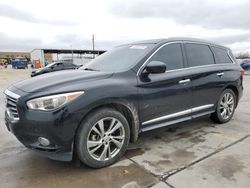 Salvage cars for sale at Grand Prairie, TX auction: 2013 Infiniti JX35