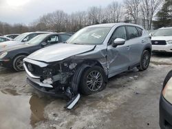 Salvage cars for sale at North Billerica, MA auction: 2018 Mazda CX-5 Sport