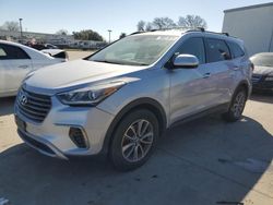 Carros salvage sin ofertas aún a la venta en subasta: 2017 Hyundai Santa FE SE