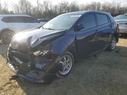 Salvage cars for sale at Waldorf, MD auction: 2010 Toyota Corolla Matrix S