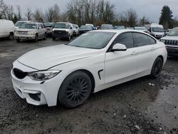 Salvage cars for sale at Portland, OR auction: 2015 BMW 428 I Gran Coupe