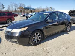 Salvage cars for sale at Spartanburg, SC auction: 2012 Acura TL