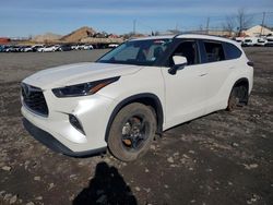 Salvage cars for sale at Marlboro, NY auction: 2021 Toyota Highlander XLE