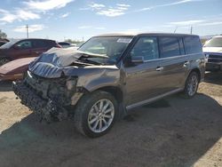 Salvage cars for sale at Tucson, AZ auction: 2019 Ford Flex Limited