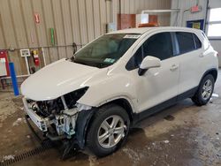 Salvage cars for sale from Copart Angola, NY: 2020 Chevrolet Trax LS