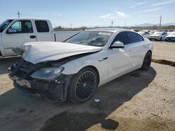 Salvage cars for sale at Tucson, AZ auction: 2013 BMW 650 I