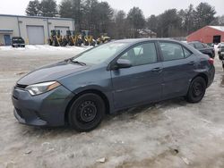 Salvage cars for sale at Mendon, MA auction: 2016 Toyota Corolla L