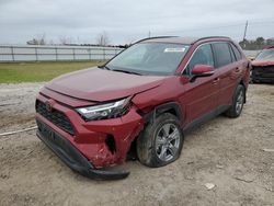 Salvage cars for sale at Houston, TX auction: 2022 Toyota Rav4 XLE