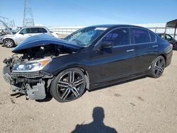 Honda salvage cars for sale: 2016 Honda Accord Sport