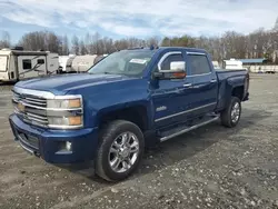 Chevrolet Vehiculos salvage en venta: 2016 Chevrolet Silverado K2500 High Country