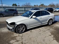 Mercedes-Benz salvage cars for sale: 2012 Mercedes-Benz C 300 4matic