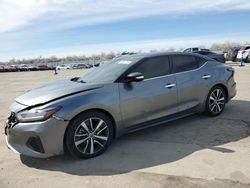 Salvage cars for sale at Fresno, CA auction: 2021 Nissan Maxima SV