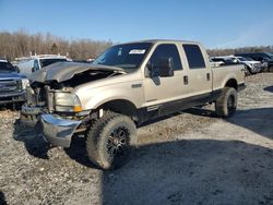 Ford F250 salvage cars for sale: 2001 Ford F250 Super Duty