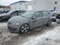 Volkswagen GTI salvage cars for sale: 2016 Volkswagen GTI S/SE